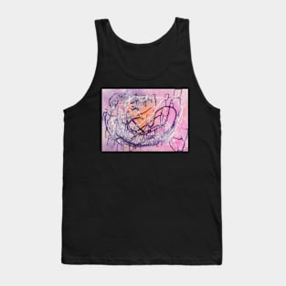 Fairy flowed abstract painting Tank Top